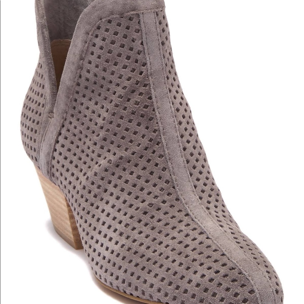 Splendid Havard Gray Ankle Bootie Heels Boots S7.5